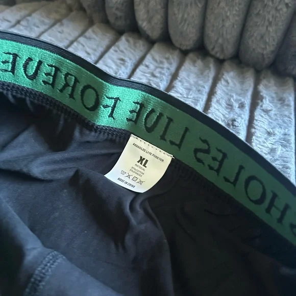 ALF Men’s Stoner Black and Green Graphic Boxers - Picture 4 of 6